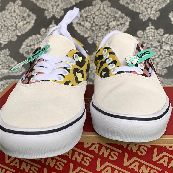 VANS COMFYCUSH ERA MIXED MEDIA WHITE/MULTI WMNS - Picture 8 of 16